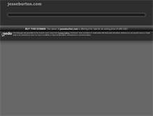 Tablet Screenshot of jesseburton.com